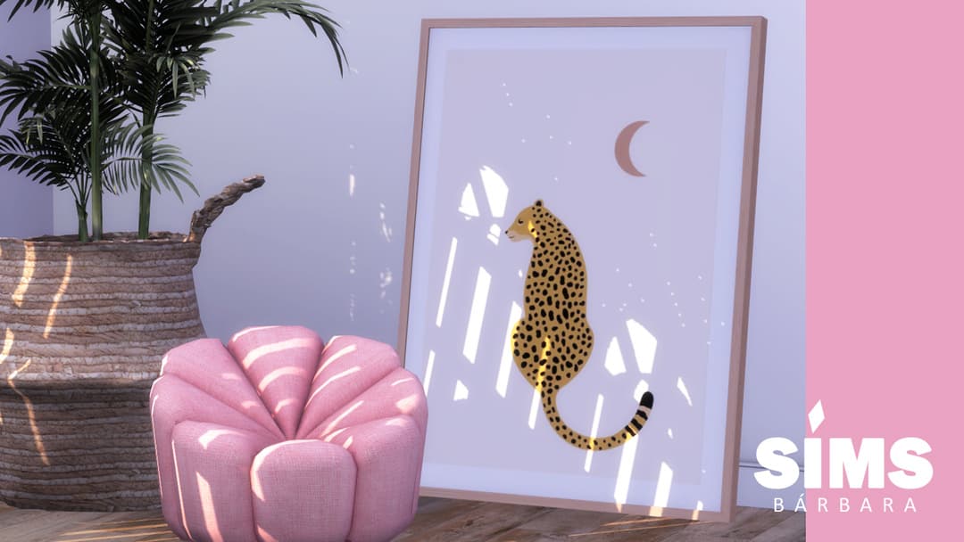 Галерея мода Напольные картины Animal Art Prints #2